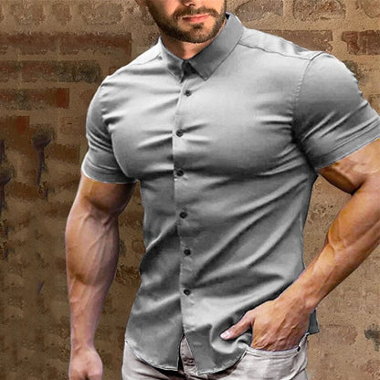 👔⚡60 % DE RÉDUCTION ! | Chemises pour hommes sans repassage – Pas de repassage, infroissables et confortables toute la journée !