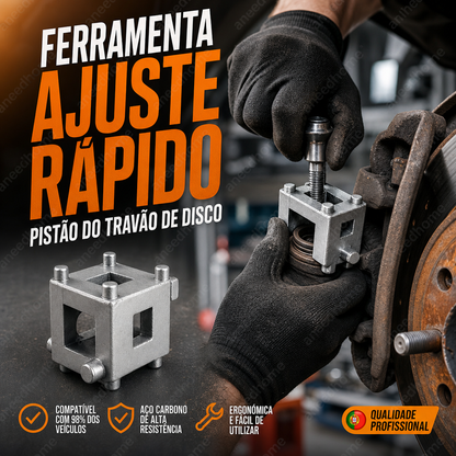🚗 50% DE DESCONTO – Ferramenta para Pinça de Travão de Disco | Oficina em casa, precisa & durável 🔧
