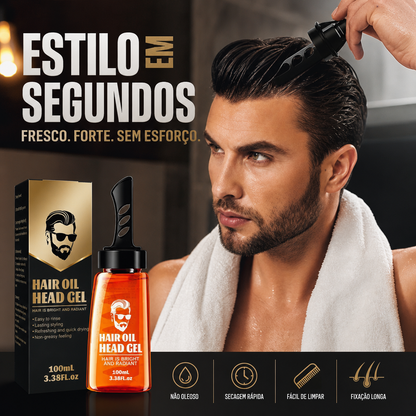 ✨ 50% DE DESCONTO – Pente Modelador com Gel | Modela, fixa & prática