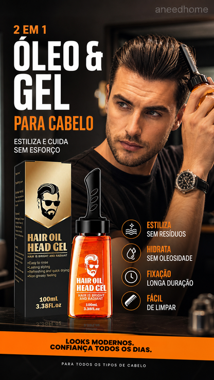 ✨ 50% DE DESCONTO – Pente Modelador com Gel | Modela, fixa & prática