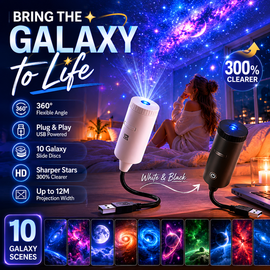 🌌 50% DE DESCONTO – Projetor de Estrelas Plug-and-Play HD | 50K+ vendidos, imagem nítida & transforma o teto em galáxia