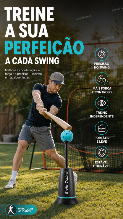 ⚾ 50% DE DESCONTO – Treinador de Ajustável para Rebatidas de Basebol | A ferramenta definitiva para treino, ajustável & eficaz