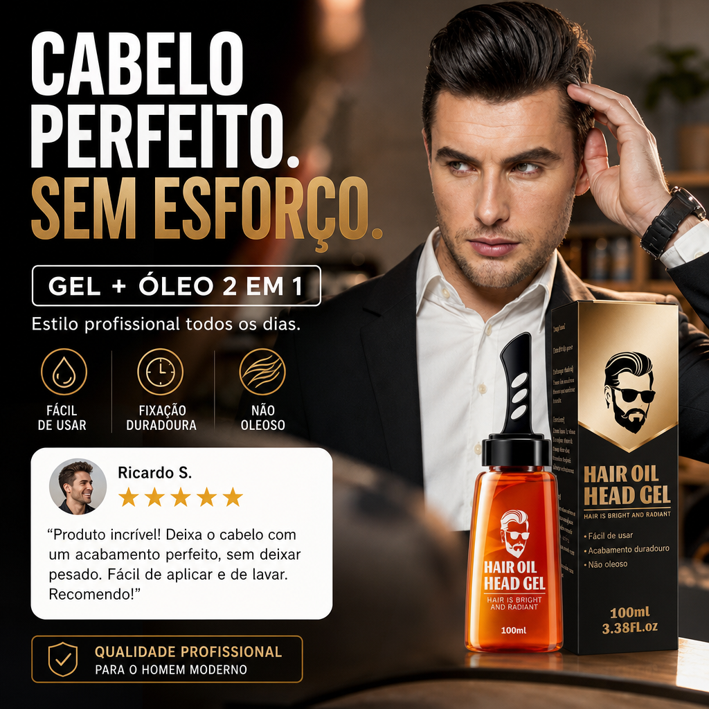 ✨ 50% DE DESCONTO – Pente Modelador com Gel | Modela, fixa & prática
