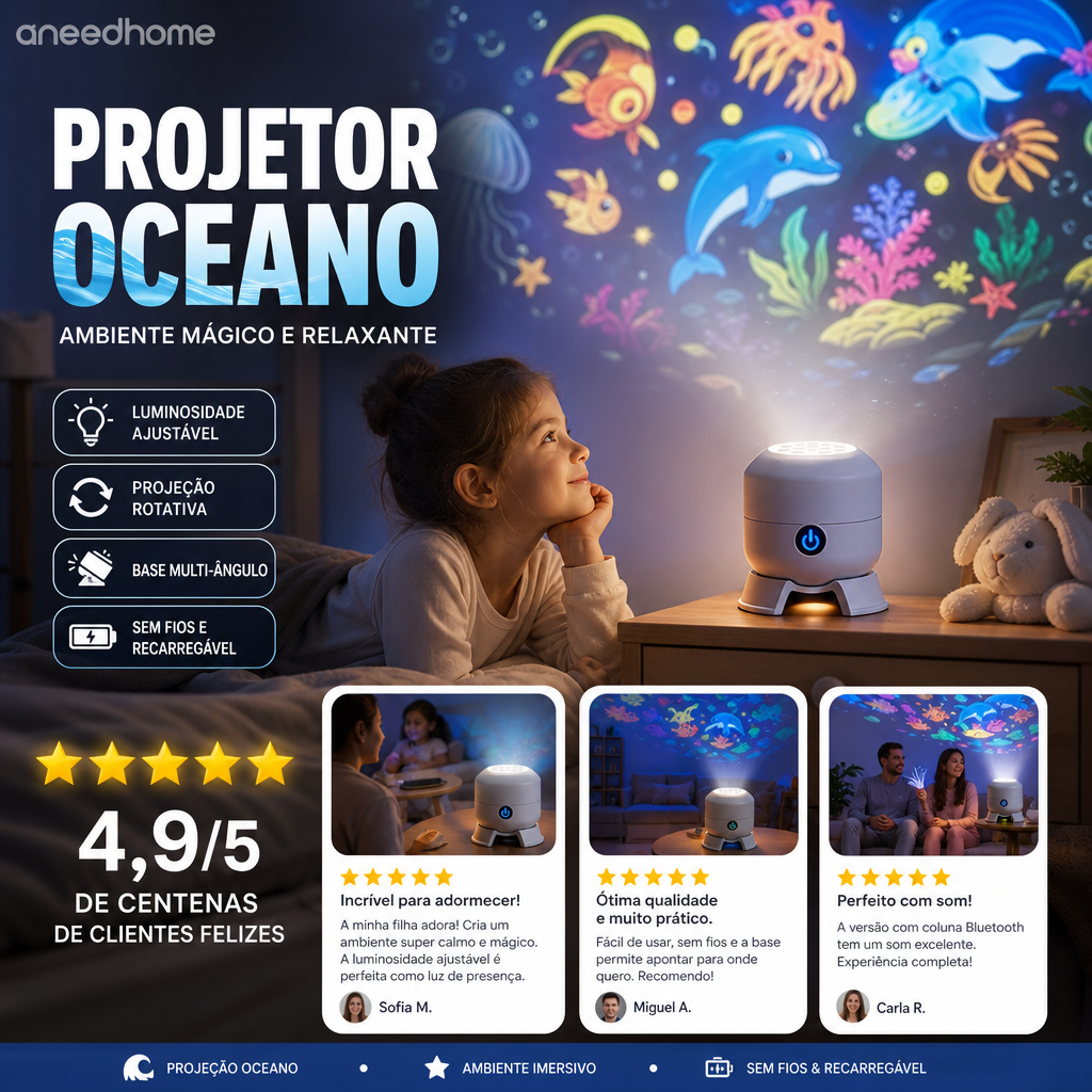 🎡 50% DE DESCONTO – Projetor LED Rotativo com Efeitos Dinâmicos | Mais de 50.000 unidades vendidas, decoração imersiva & ideal para festas ✨