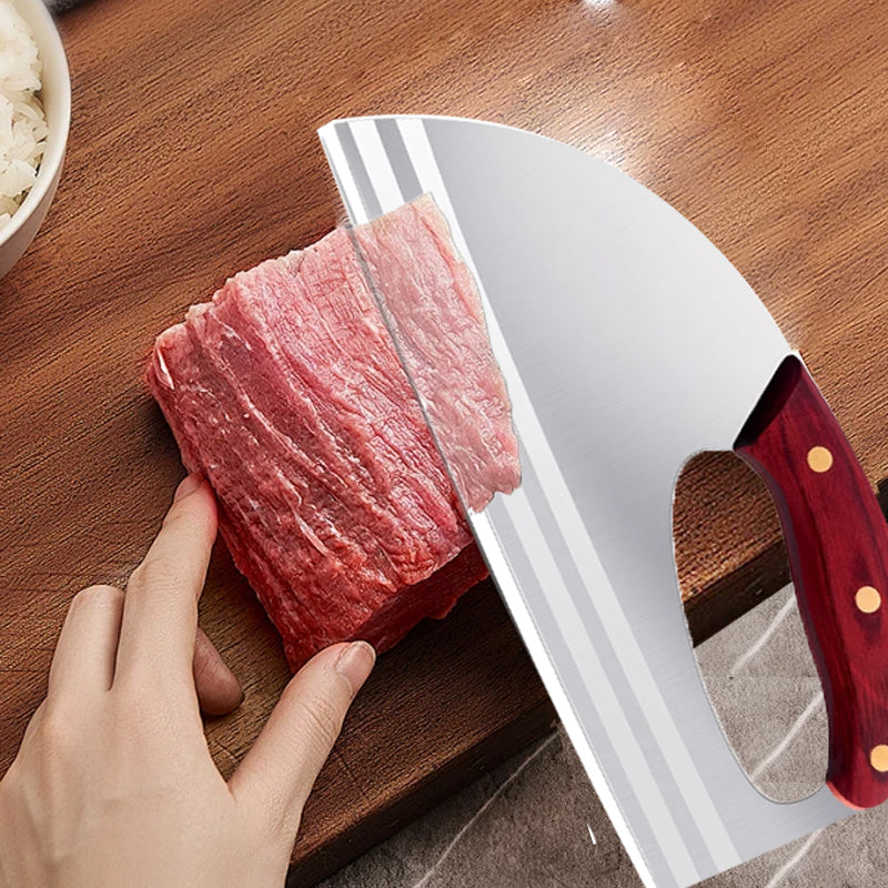 🔪 50% DE DESCONTO – Faca de Cozinha em Aço Inoxidável 5Cr15Mov | Leve, durável & corte preciso