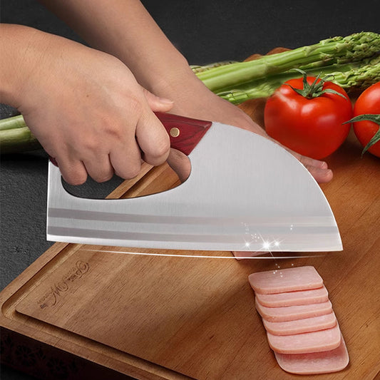 🔪 50% DE DESCONTO – Faca de Cozinha em Aço Inoxidável 5Cr15Mov | Leve, durável & corte preciso