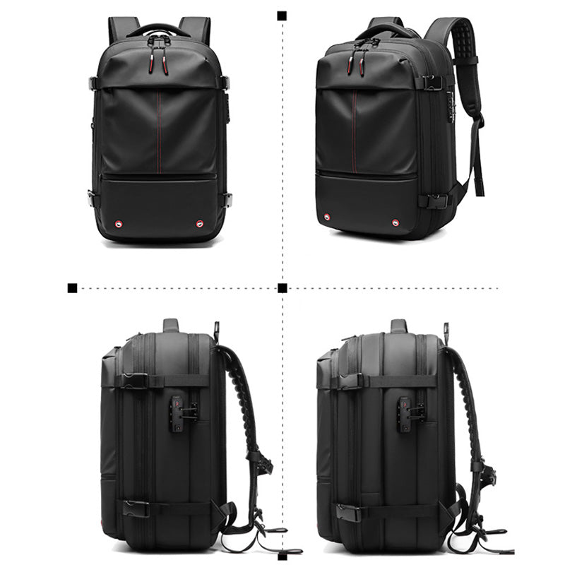 🔥 50% DE DESCONTO – Mochila de Viagem Expansível de Grande Capacidade | Multifuncional, resistente & ideal para viagens longas