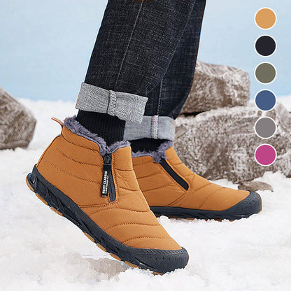 ❄️ 50% RABATT! 🎄 Warme Wasserdichte Outdoor-Schneestiefel – Kunstfellfutter, Rutschfeste Sohle & Bis -30°C ⛄