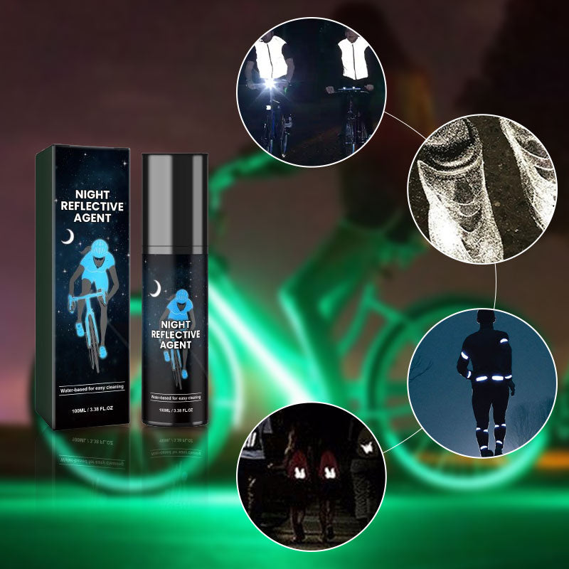 ✨ 50% DE DESCONTO – Spray Refletor Noturno Multiuso | Segurança visível & fácil aplicação