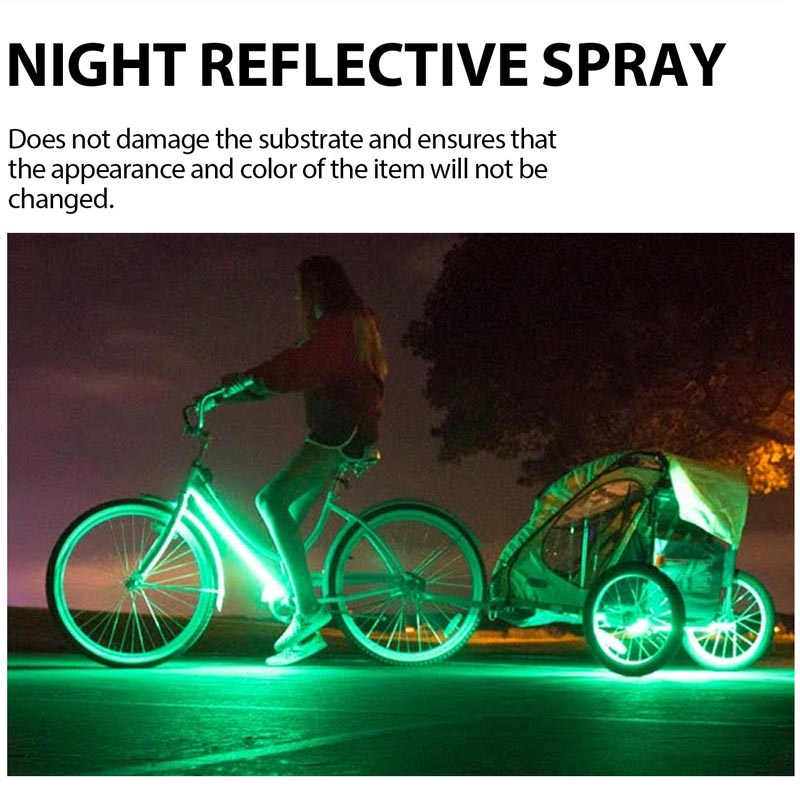 ✨ 50% DE DESCONTO – Spray Refletor Noturno Multiuso | Segurança visível & fácil aplicação