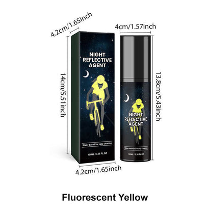 ✨ 50% DE DESCONTO – Spray Refletor Noturno Multiuso | Segurança visível & fácil aplicação