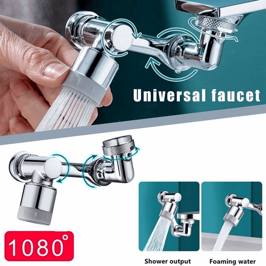 ⏳Begrenzte Zeit 50% Rabatt💥Wasserhahn mit rotierendem Roboterarm 1080° (Universalmodell)