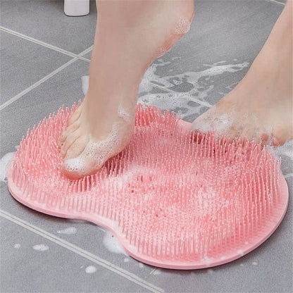 🚿 50% DE DESCONTO – Tapete de Massagem para Pés e Costas no Chuveiro | Esfoliação suave, antiderrapante & prática