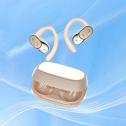 Fones de ouvido abertos à prova d'água com cancelamento de ruído
