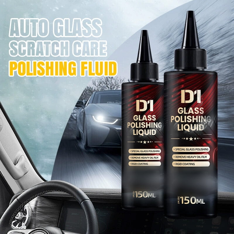 🚗 50% DE DESCONTO – Fluido de Polimento para Riscos em Vidros Automotivos | Remove riscos & restaura o brilho