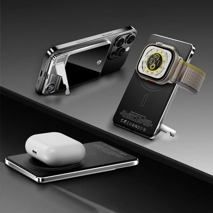 ⚡Magnetische Powerbank mit Ständer