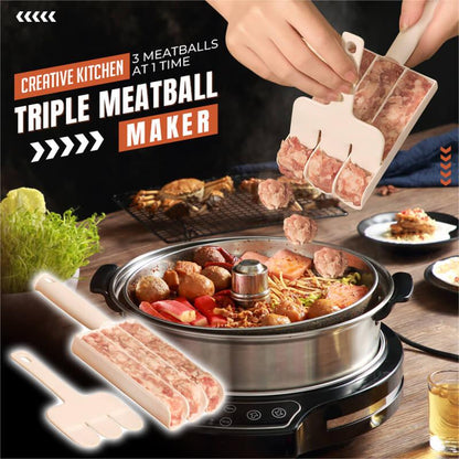 🍖 50% DE DESCONTO – Compre 2 Leve 1 Grátis 🔥 Fabricante Criativo de Almôndegas para Cozinha | Rápido, prático & fácil de usar