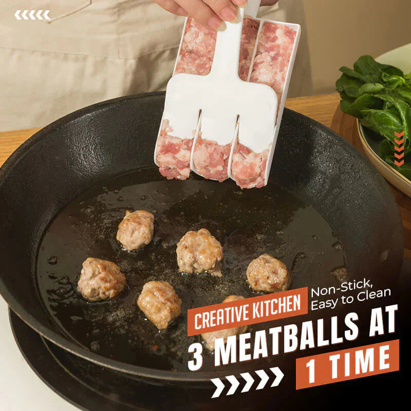🍖 50% DE DESCONTO – Compre 2 Leve 1 Grátis 🔥 Fabricante Criativo de Almôndegas para Cozinha | Rápido, prático & fácil de usar