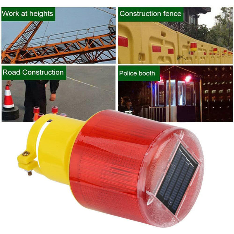 💡 50% DE DESCONTO – Luz Stroboscópica Solar | Alerta visível, recarregável & resistente à água