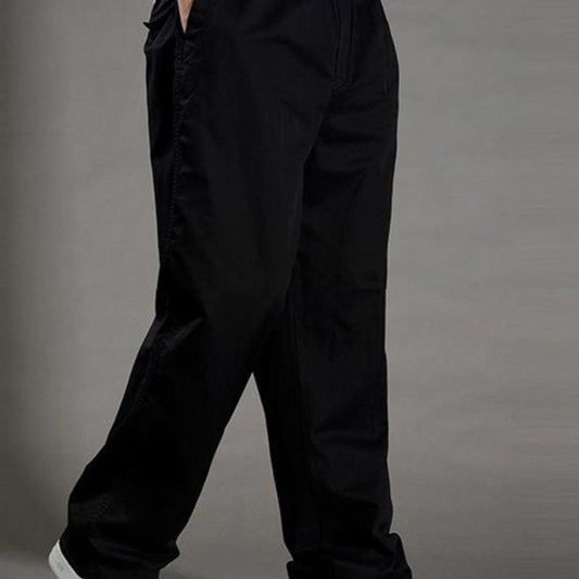 🔥2025 neue lässige gerade Hosen für Herren in Übergröße