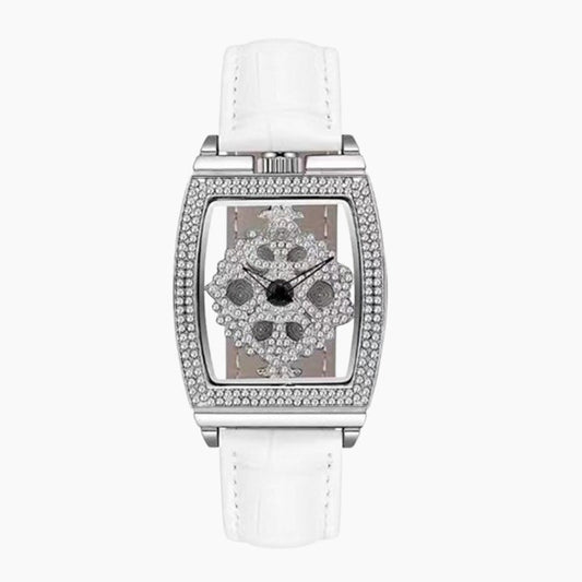 Strassbesetzte Damenuhr