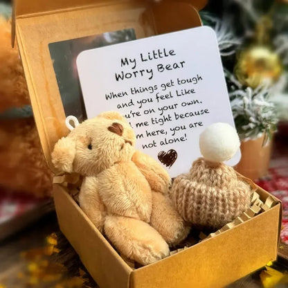 🎁Letzter Tag Sonderpreis-50% Rabatt🔥🐻Handgefertigter Mini-Plüsch-Teddybär in einer Box