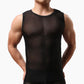 Durchsichtiges Mesh-Tank-Top für Männer