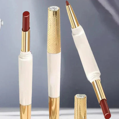 ✨2025 Neues Upgrade💎💃Wasserfester 2-in-1-Lippenstift und Lipliner