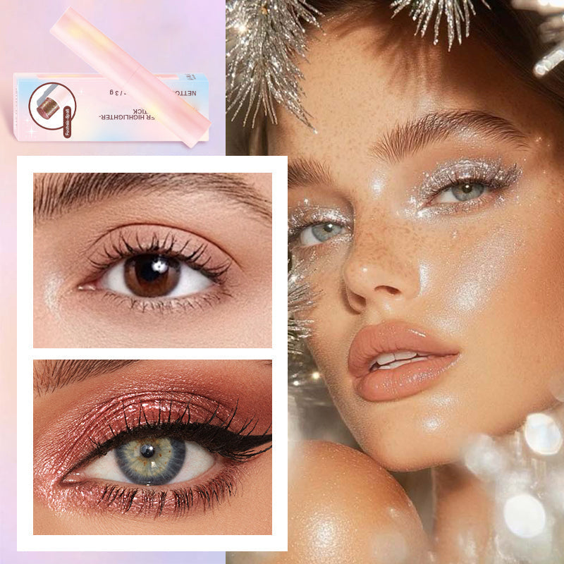 ✨ 50% DE DESCONTO – Compre 2 Leve 1 Grátis ✨ Caneta de Sombra com Brilho Duradouro | Pigmentação intensa, fácil de aplicar & efeito iluminador