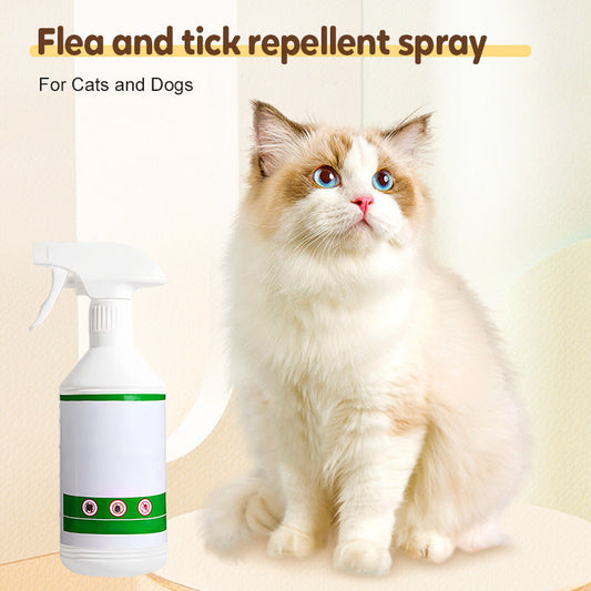 🔥Floh- und Zeckenschutzspray für Katzen und Hunde