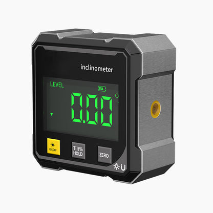 🔧 50% DE DESCONTO – Medidor de Ângulo Digital Magnético com Laser | Preciso para trabalhos de carpintaria e construção & fácil leitura