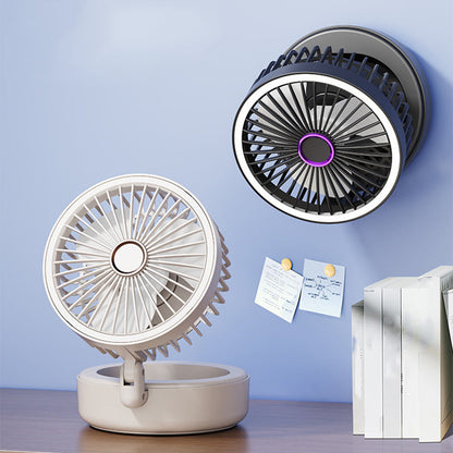 💥Heißer Verkauf💥 4-in-1 tragbarer Klappventilator mit Licht