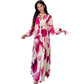 Women’s Floral V-Neck Maxi Dress