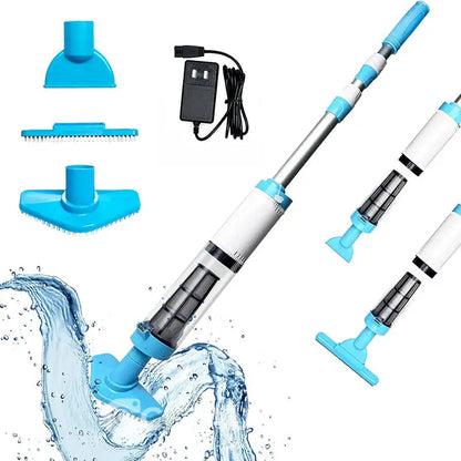 3-in-1 Kabelloser Poolstaubsauger – Leicht, leise & effizient für kristallklares Wasser ✨