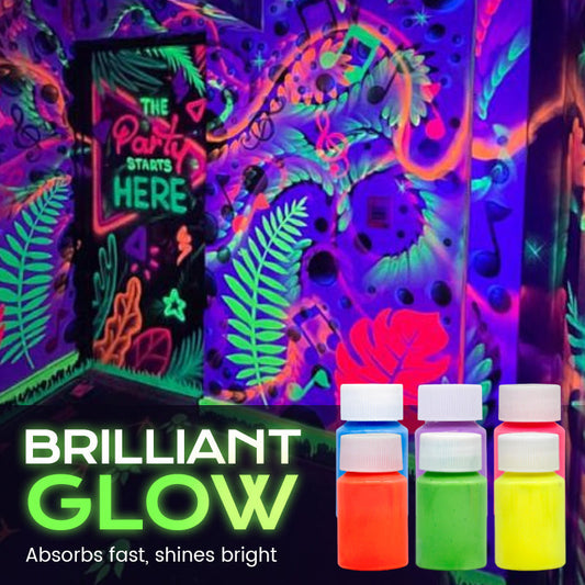 Im Dunkeln leuchtende Farbe auf Wasserbasis