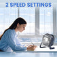 Kompakter Tischventilator mit 2 Geschwindigkeitsstufen