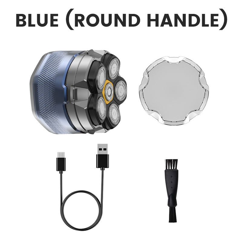 🪒 50% DE DESCONTO – Último Dia 50% OFF 🌸 Conjunto de Barbear 6D à Prova d'Água | Corte rente, durável & prático para viagem