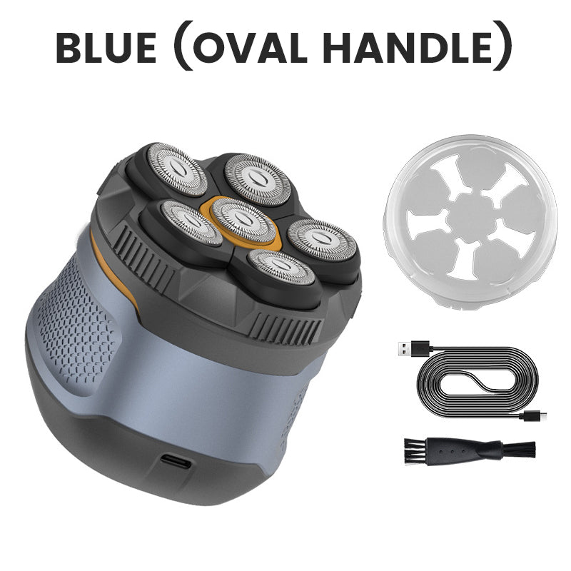 🪒 50% DE DESCONTO – Último Dia 50% OFF 🌸 Conjunto de Barbear 6D à Prova d'Água | Corte rente, durável & prático para viagem