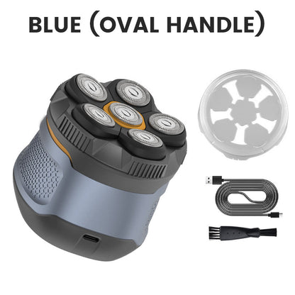 🪒 50% DE DESCONTO – Último Dia 50% OFF 🌸 Conjunto de Barbear 6D à Prova d'Água | Corte rente, durável & prático para viagem