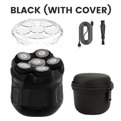 🪒 50% DE DESCONTO – Último Dia 50% OFF 🌸 Conjunto de Barbear 6D à Prova d'Água | Corte rente, durável & prático para viagem