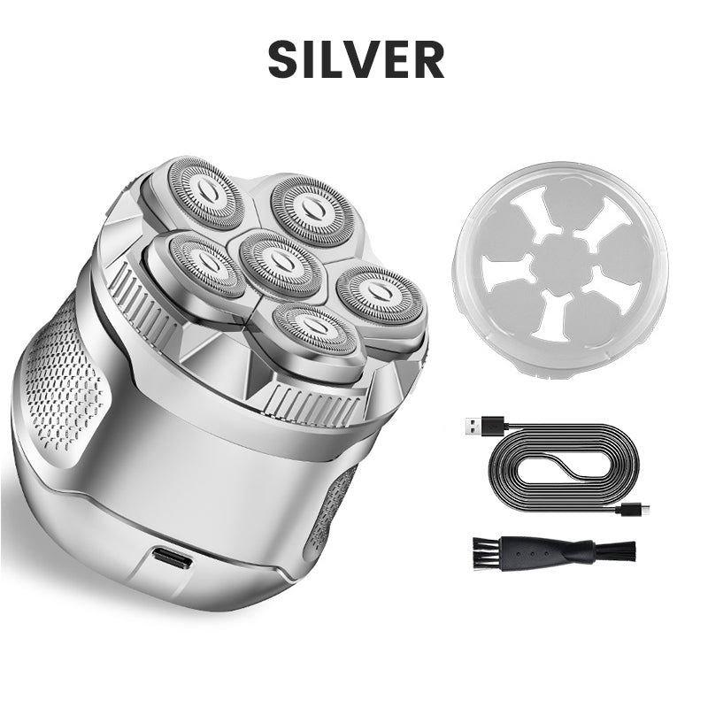 🪒 50% DE DESCONTO – Último Dia 50% OFF 🌸 Conjunto de Barbear 6D à Prova d'Água | Corte rente, durável & prático para viagem