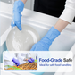 🔥Hot Sale 50% OFF⏳100PCS Food-Grade Disposable Nitrile Gloves