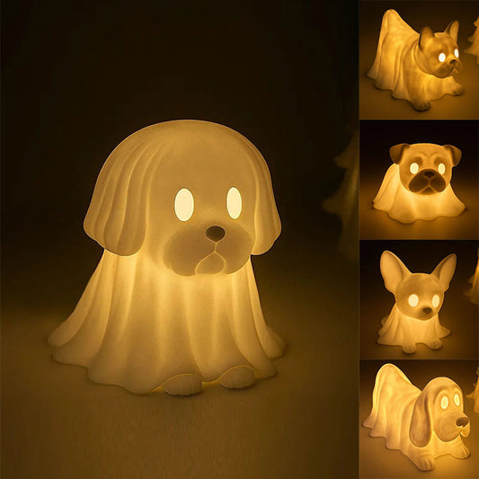 Halloween Ghost Dog Night Light