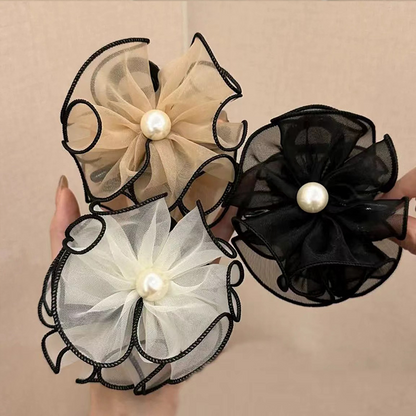 Delicate Flower Hair Clips for Women