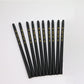 Langlebiger schwarzer Holzbleistift 2B & HB
