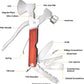 16in-1 Tragbares multifunktionales Klauenhammer-Werkzeug für Fahrzeug Haushalt Wandern