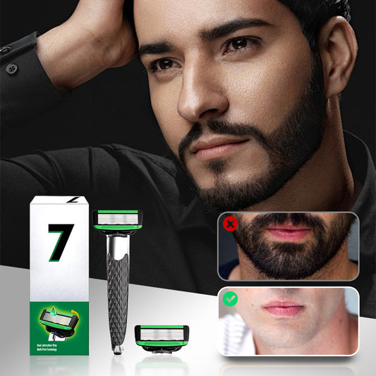 Manueller Mehrklingen-Systemrasierer für Herren