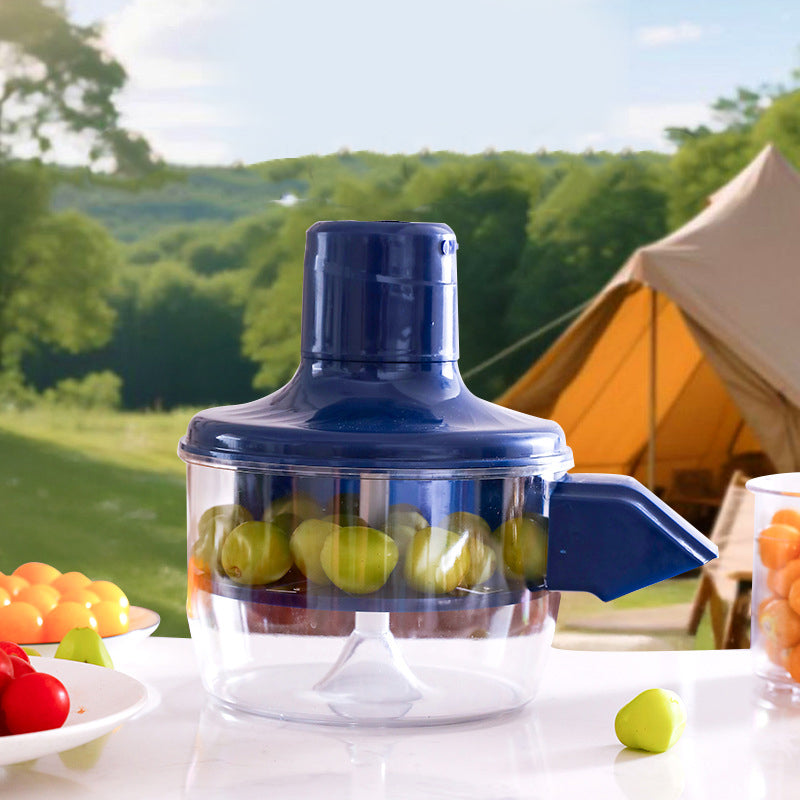 🍇Peladora Automática Inalámbrica de Frutas y Verduras | 5 Cuchillas + Funcionamiento de un Solo Toque + Ideal para Uvas y Ajos✨