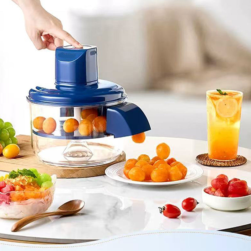 🍇Peladora Automática Inalámbrica de Frutas y Verduras | 5 Cuchillas + Funcionamiento de un Solo Toque + Ideal para Uvas y Ajos✨