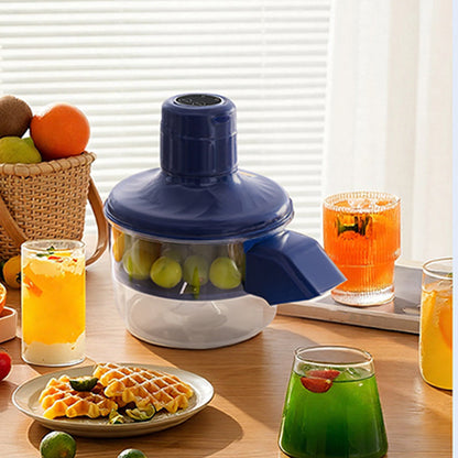 🍇Peladora Automática Inalámbrica de Frutas y Verduras | 5 Cuchillas + Funcionamiento de un Solo Toque + Ideal para Uvas y Ajos✨